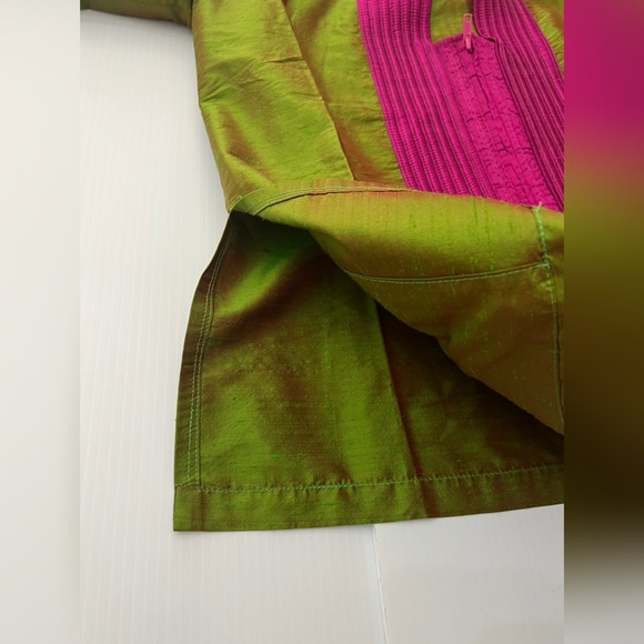 Etro Milano - Made In Italy - Silk Green Jacket - 40 - Picture 5 of 11